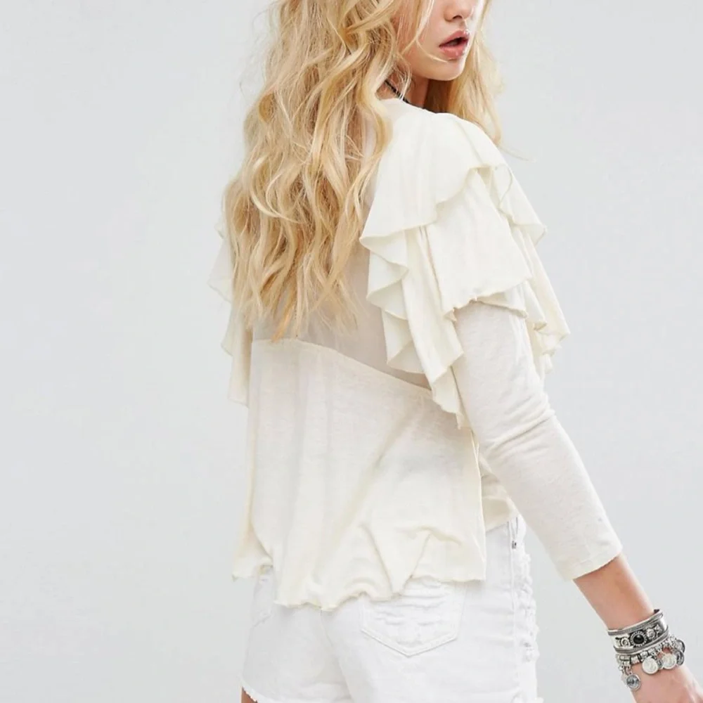 Free People La Cienga Embroidered Top - Picture 4 of 14